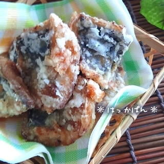 塩トマトで♪鯖の竜田揚げ✿